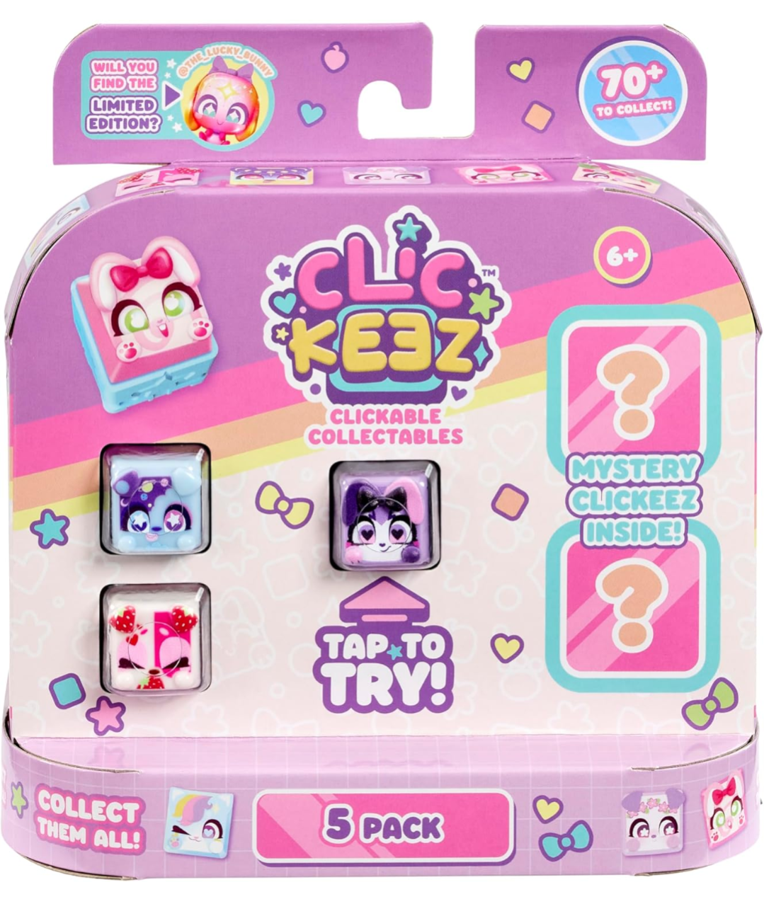 Clickeez Clickable Collectables Series 1 (5 pack)