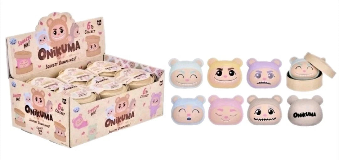 Onikuma SURPRISE Squeezy Dumpling 8.5cm - 6 To collect!