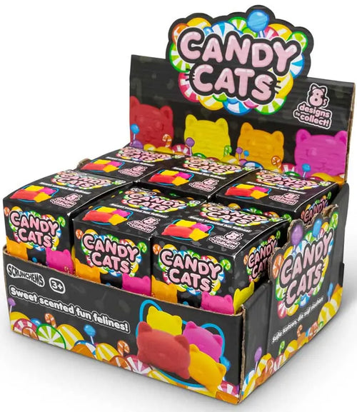 Scrunchems Candy Cats Assorted Squishy Toy - SDPrimeToys