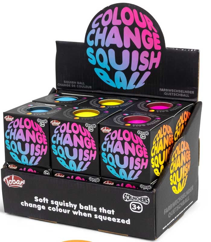 Scrunchems Colour Change Squish Ball Assorted Sensory Toy