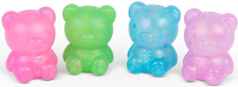 Scrunchems Kind Heart Squish Bear Assorted Squishy Toy