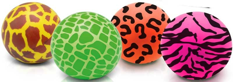 Scrunchems Neon Safari Squish Ball Assorted Squishy Toy