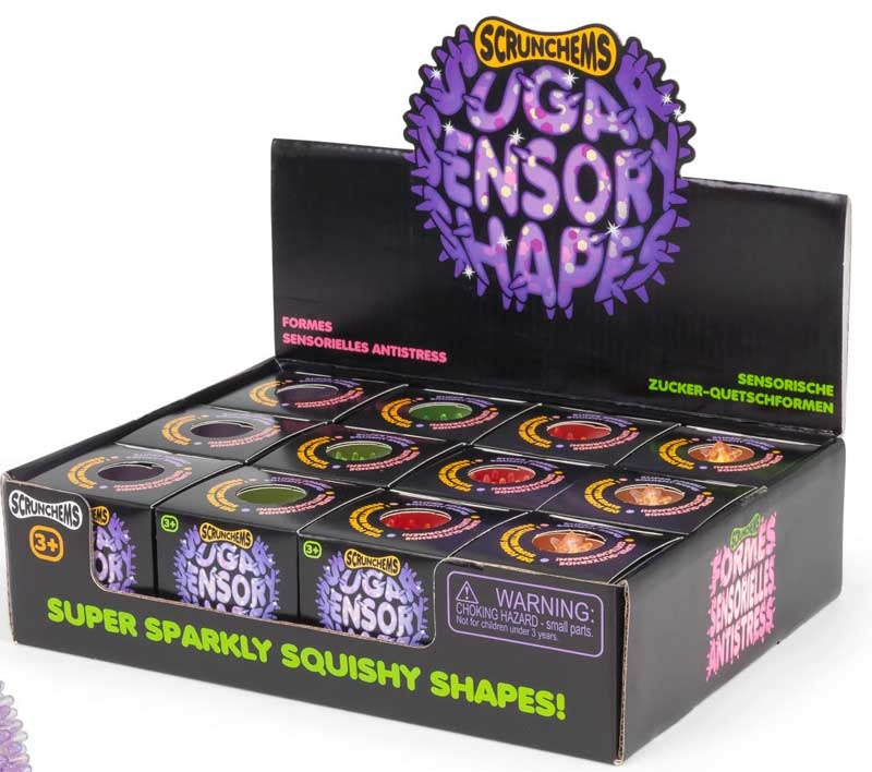 Scrunchems Sensory Sugar Shapes Assorted Squishy Toy