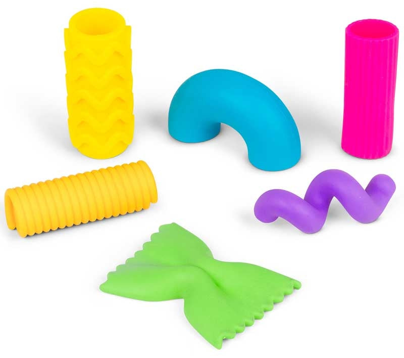 Scrunchems Stretchy Squeezy Pasta Shapes Squishy Toy