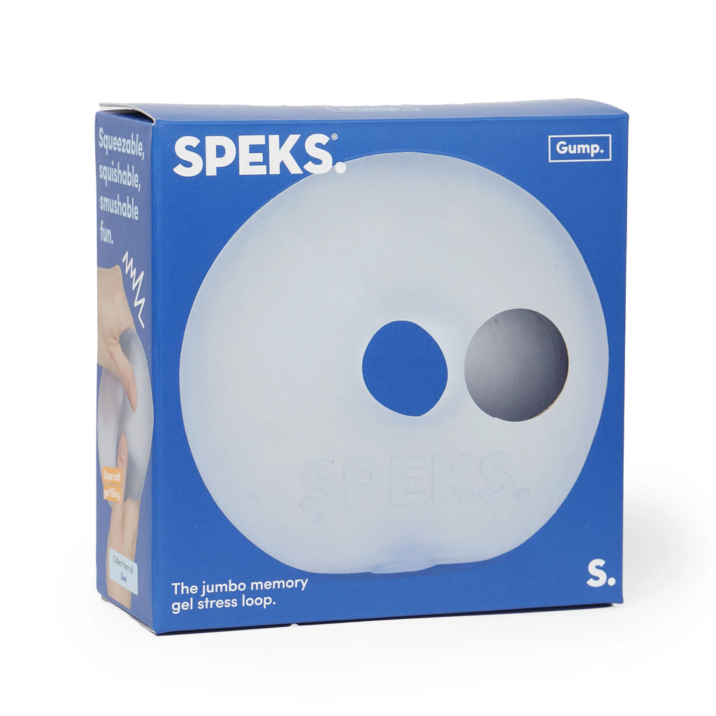 Speks Loop Jumbo Gump Memory Gel Stress Ring 6cm Sensory Toy