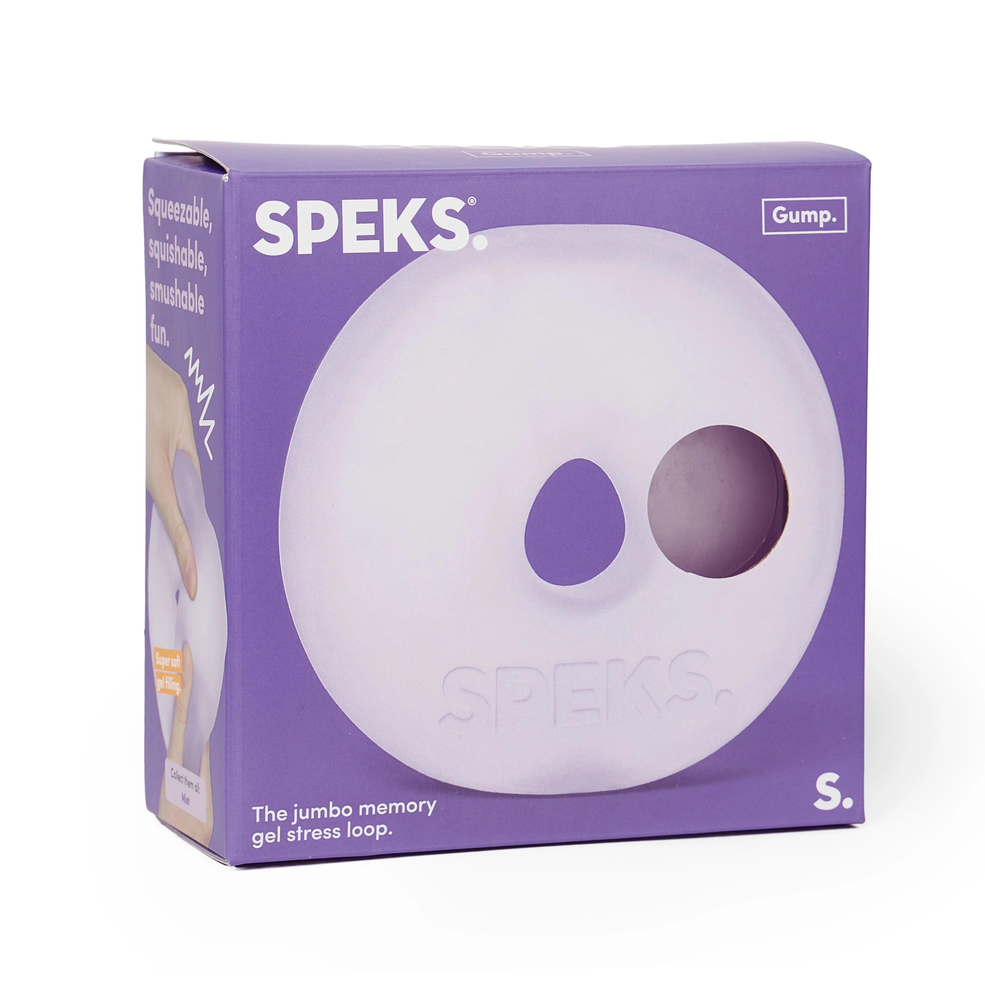 Speks Loop Jumbo Gump Memory Gel Stress Ring 6cm Sensory Toy