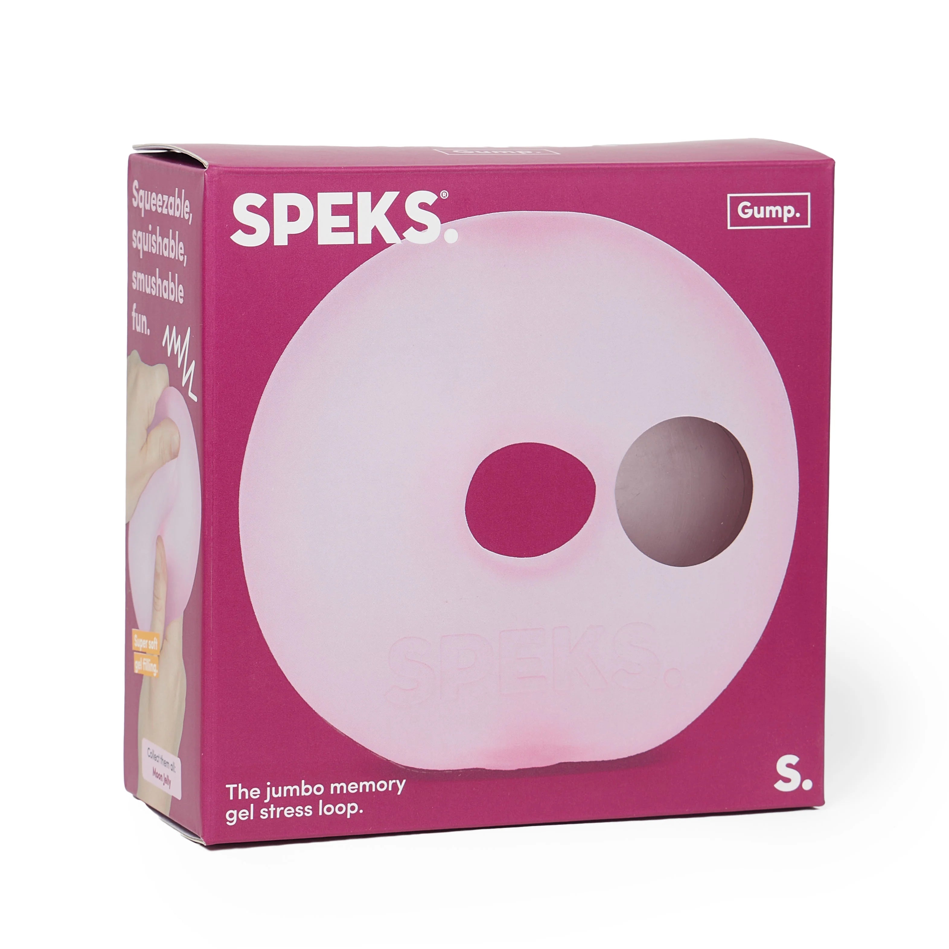 Speks Loop Jumbo Gump Memory Gel Stress Ring 6cm Sensory Toy