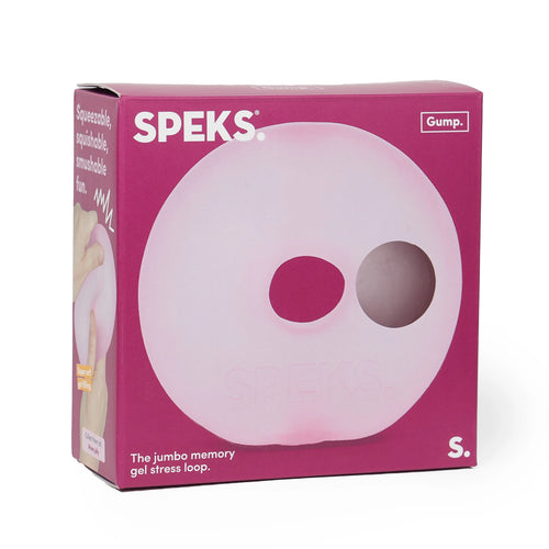 Speks Loop Jumbo Gump Memory Gel Stress Ring 6cm Sensory Toy