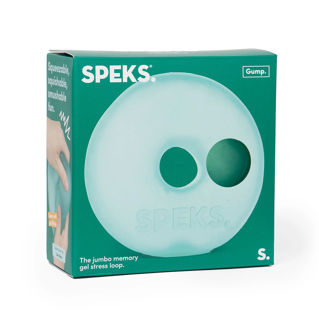 Speks Loop Jumbo Gump Memory Gel Stress Ring 6cm Sensory Toy