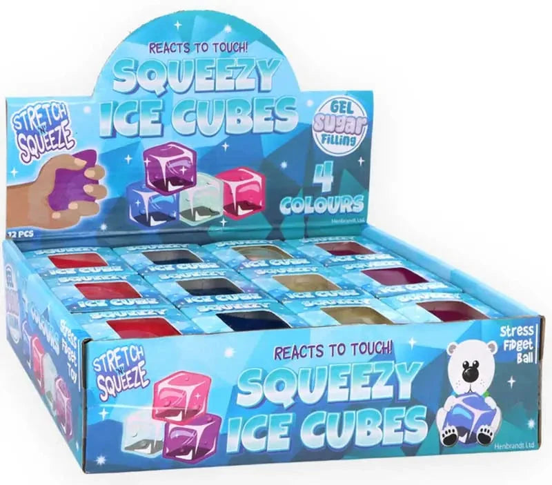 Squeeze Cube Ice with Sugar Squishy Toy 5cm