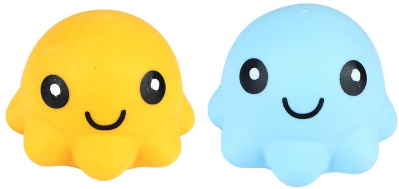 Squeeze Octopus 12cm Assorted Squishy Sensory Toy