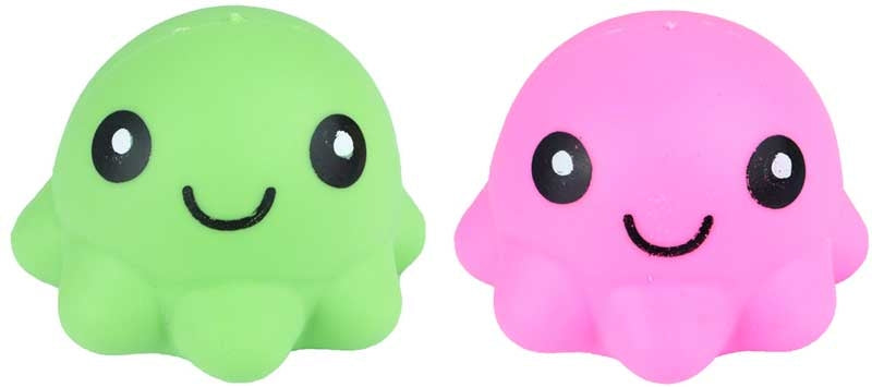 Squeeze Octopus 12cm Assorted Squishy Sensory Toy