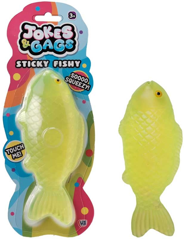 Sticky Icky Fishy Assorted Sticky Sensory Toy