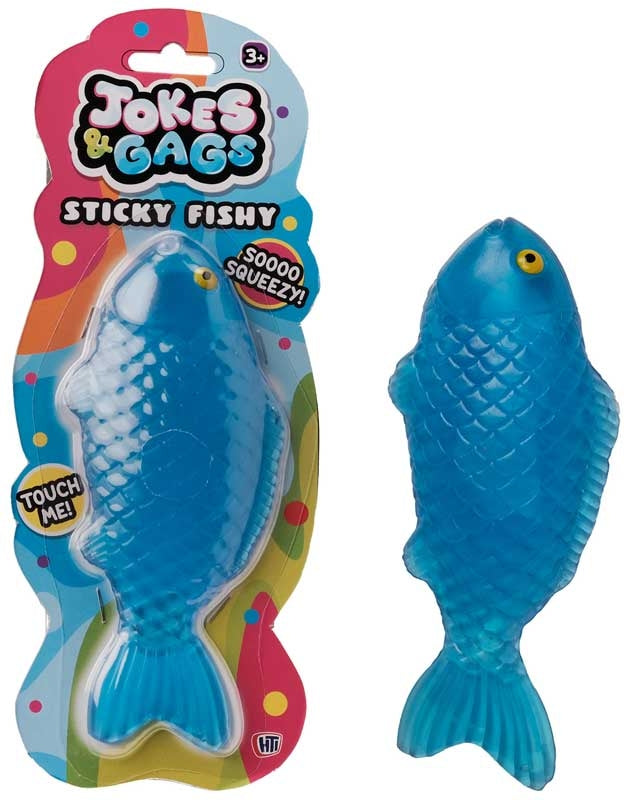 Sticky Icky Fishy Assorted Sticky Sensory Toy
