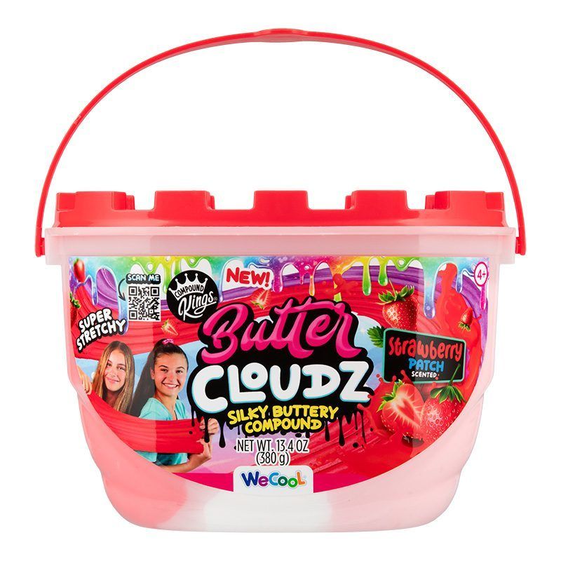 Butter Cloudz Swirls Large Strawberry Patch Squishy Sensory Toy