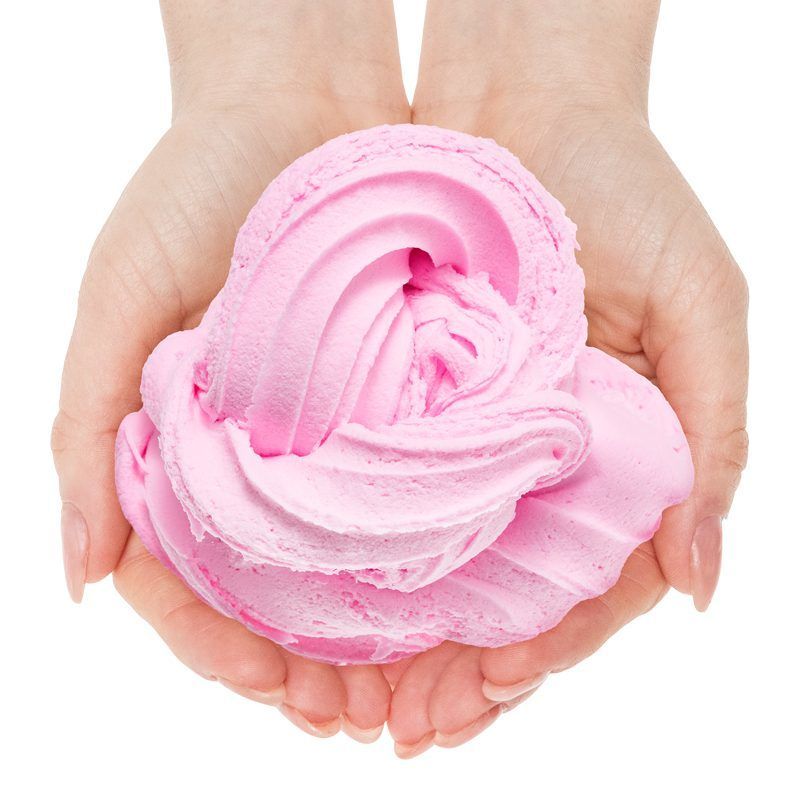 Butter Cloudz Swirls Large Pink Cotton Candy Squishy Sensory Toy