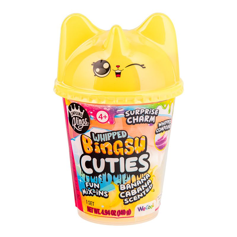 Whipped Bingsu Cuties Banana Cabana Squishy Sensory Toy