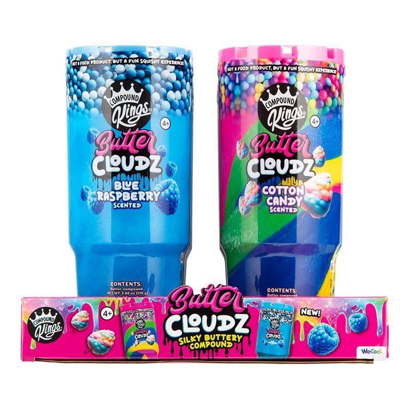 Butter Cloudz Tumbler Squishy Sensory Toy Assorted